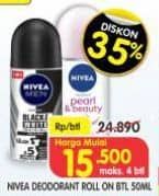 Promo Harga Nivea Deo Roll On 50 ml - Superindo
