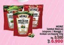 Promo Harga HEINZ Gourmet Chili Mexican, Indonesian, Korean 125 gr - LotteMart