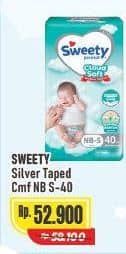 Promo Harga Sweety Silver Comfort Perekat NB-S40 40 pcs - Alfamart