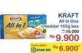 Promo Harga KRAFT All in 1 Cheddar 165 gr - Indomaret