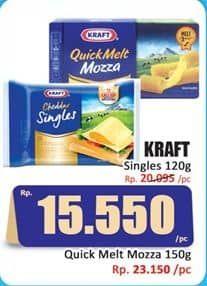 Promo Harga Kraft Singles Cheese Extra 120 gr - Hari Hari