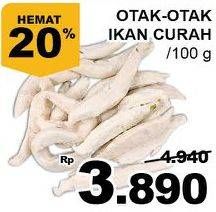 Promo Harga Otak Otak Ikan Curah per 100 gr - Giant