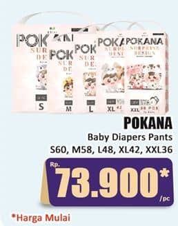 Promo Harga Pokana Baby Pants S60, M58, L48, XL42, XXL36 36 pcs - Hari Hari