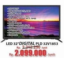 Promo Harga Polytron PLD 32V1853  - Hari Hari