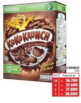 Promo Harga NESTLE KOKO KRUNCH Cereal 330 gr - Lotte Grosir