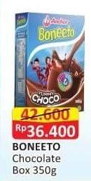 Promo Harga ANCHOR BONEETO Susu Bubuk Hi Calsium Cokelat 350 gr - Alfamart