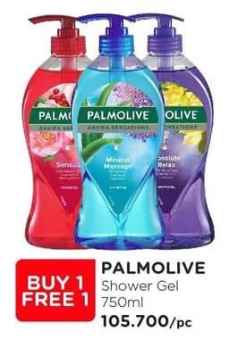 Promo Harga Palmolive Shower Gel 750 ml - Watsons