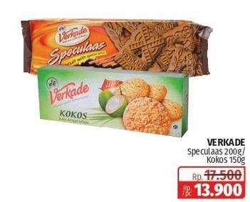 Promo Harga VERKADE Biskuit Speculaas, Kokos 150 gr - Lotte Grosir