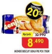 Promo Harga Monde Genji Pie 70 gr - Superindo