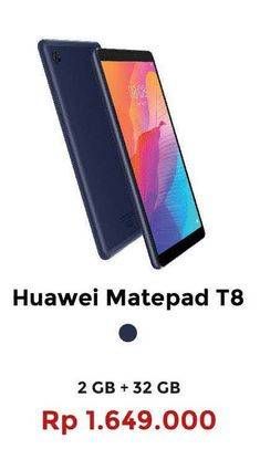 Promo Harga HUAWEI MatePad T8 2GB 32G  - Erafone
