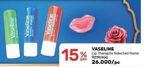 Promo Harga VASELINE Lip Therapy  - Guardian