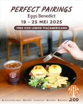 Promo Harga Eggs Benedict  - JCO