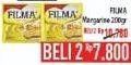 Promo Harga FILMA Margarin per 2 sachet 200 gr - Hypermart