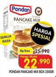 Promo Harga Pondan Pancake Mix All Variants 250 gr - Superindo