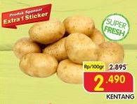 Promo Harga Kentang per 100 gr - Superindo