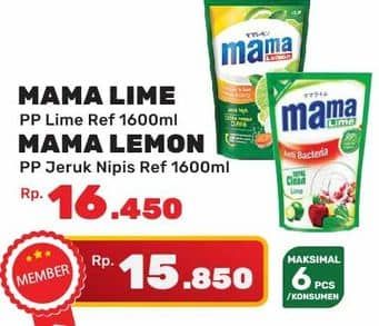 Promo Harga Mama Lime, Mama Lemon  - Yogya