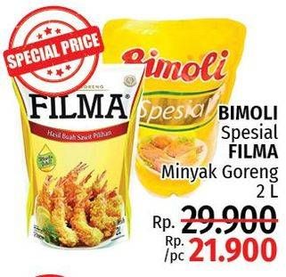 Promo Harga Bimoli Spesial / Filma Minyak Goreng 2L  - LotteMart