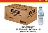 Promo Harga INDOMARET Air Mineral per 24 botol 330 ml - Indomaret