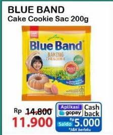 Promo Harga Blue Band Cake & Cookie 200 gr - Alfamart