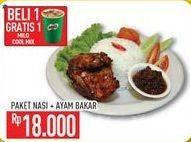 Promo Harga Paket Nasi + Ayam Bakar  - Hypermart
