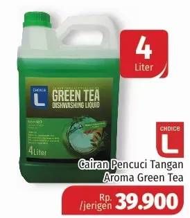 Promo Harga CHOICE L Handsoap Green Tea 4 ltr - Lotte Grosir