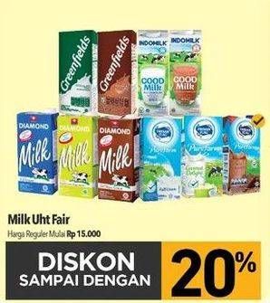 Promo Harga Milk UHT  - Carrefour