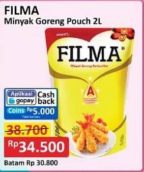 Promo Harga Filma Minyak Goreng 2000 ml - Alfamart