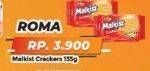 Promo Harga ROMA Malkist Crackers 135 gr - Yogya