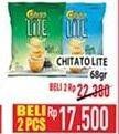 Promo Harga CHITATO Lite Snack Potato Chips  68 gr - Hypermart