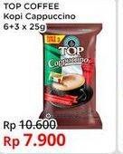 Promo Harga Top Coffee Cappuccino per 9 sachet 25 gr - Indomaret