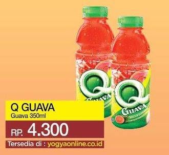 Promo Harga Q GUAVA Juice 350 ml - Yogya
