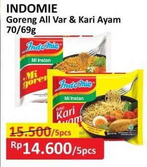 Promo Harga Indomie Mie Instant  - Alfamart