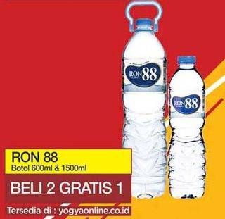 Promo Harga RON 88 Mineral Water 600ml / 1500ml  - Yogya