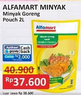 Promo Harga Alfamart Minyak Goreng 2000 ml - Alfamart