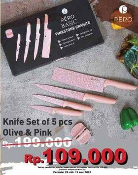 Promo Harga Knife Set KS087  - Yogya