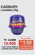 Promo Harga CADBURY Lickables 20 gr - Alfamart