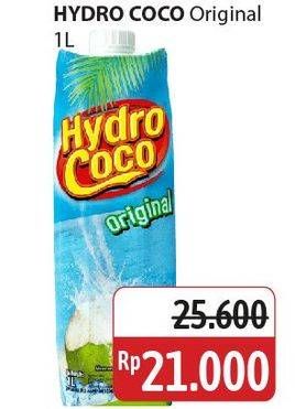 Promo Harga Hydro Coco Minuman Kelapa Original 1000 ml - Alfamidi