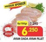 Promo Harga Ayam Fillet per 100 gr - Superindo