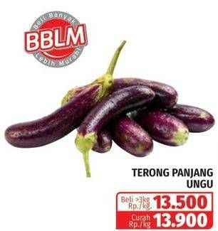 Promo Harga Terong Ungu Panjang  - Lotte Grosir