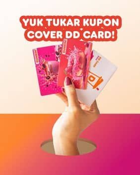 Promo Harga Tukar Kupon Cover DD Card  - Dunkin Donuts