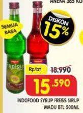 Promo Harga Freiss Syrup All Variants 500 ml - Superindo