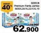 Promo Harga Goon Premium Pants Massara Sara Jumbo M30, L24, XL22 22 pcs - Giant