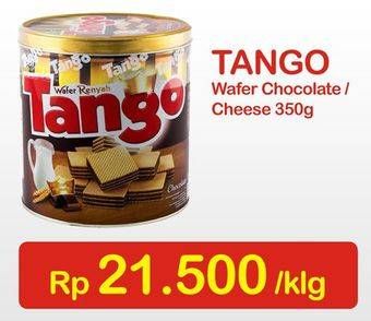 Promo Harga TANGO Wafer Chocolate, Cheese 350 gr - Indomaret