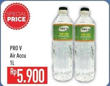 Promo Harga PRO-V Air Aki 1000 ml - Hypermart