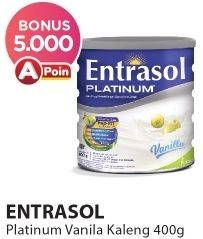 Promo Harga ENTRASOL Platinum Vanilla 400 gr - Alfamart