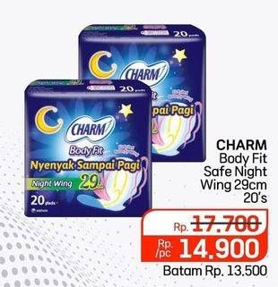 Promo Harga Charm Safe Night Wing 29cm 20 pcs - Lotte Grosir