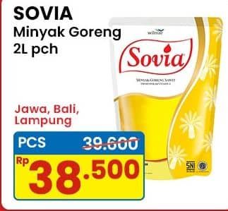 Promo Harga Sovia Minyak Goreng 2000 ml - Indomaret