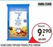 Promo Harga Bogasari Tepung Terigu Kunci Biru 1 kg - Superindo