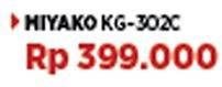 Promo Harga Miyako KG-302 C Kompor Gas 2 Tungku  - COURTS
