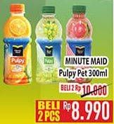 Promo Harga MINUTE MAID Juice Pulpy Guava, Mango, Orange, White Grape Nata De Coco 300 ml - Hypermart